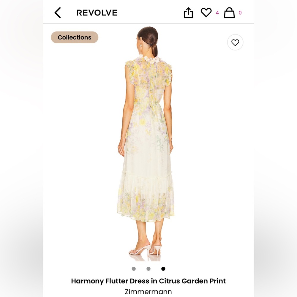 Harmony Flutter Zimmerman Dress - Picture 2 of 5